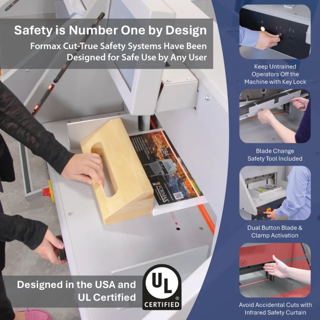 Cut-True 28A Programmable Automatic Guillotine Cutter