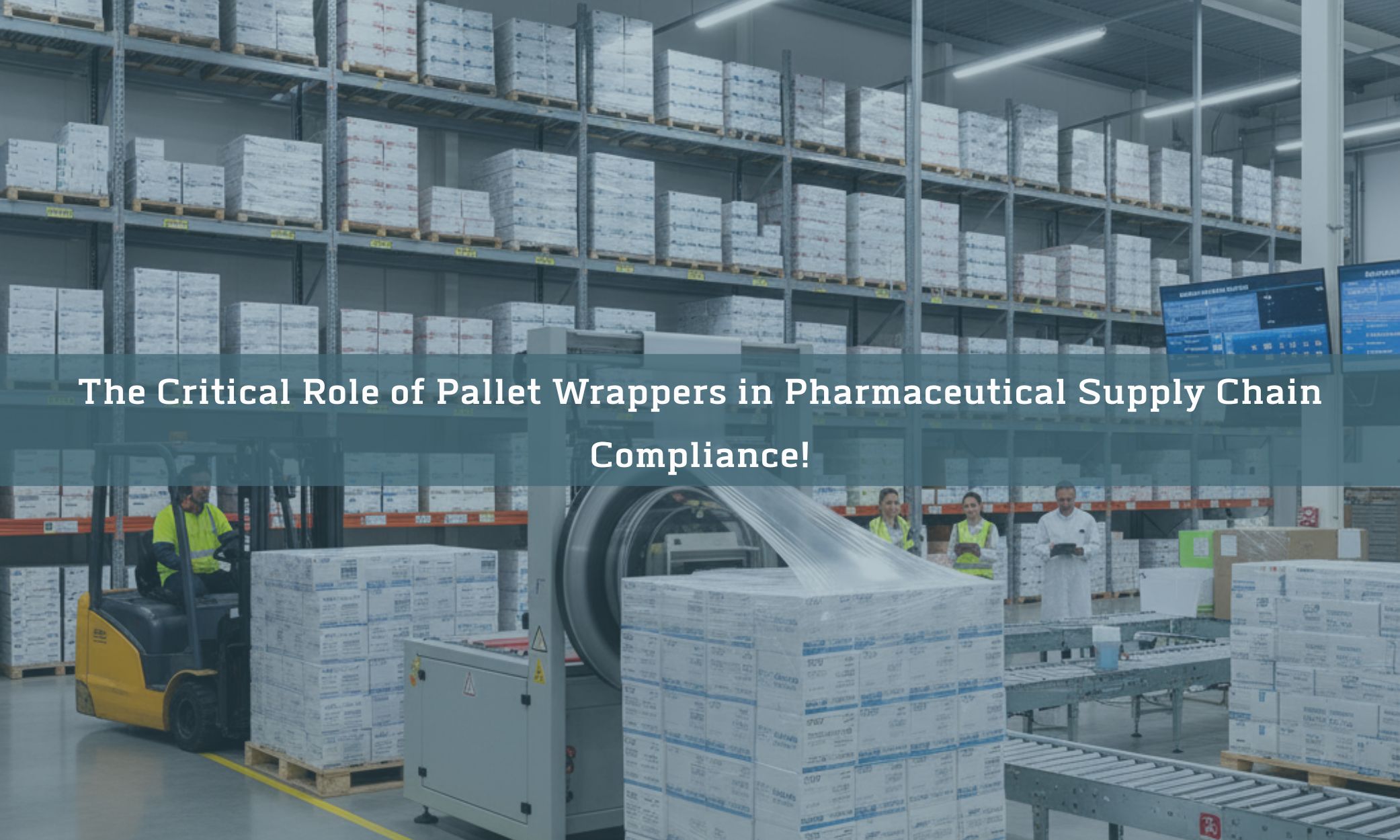 The Critical Role of Pallet Wrappers in Pharmaceutical Supply Chain Compliance!