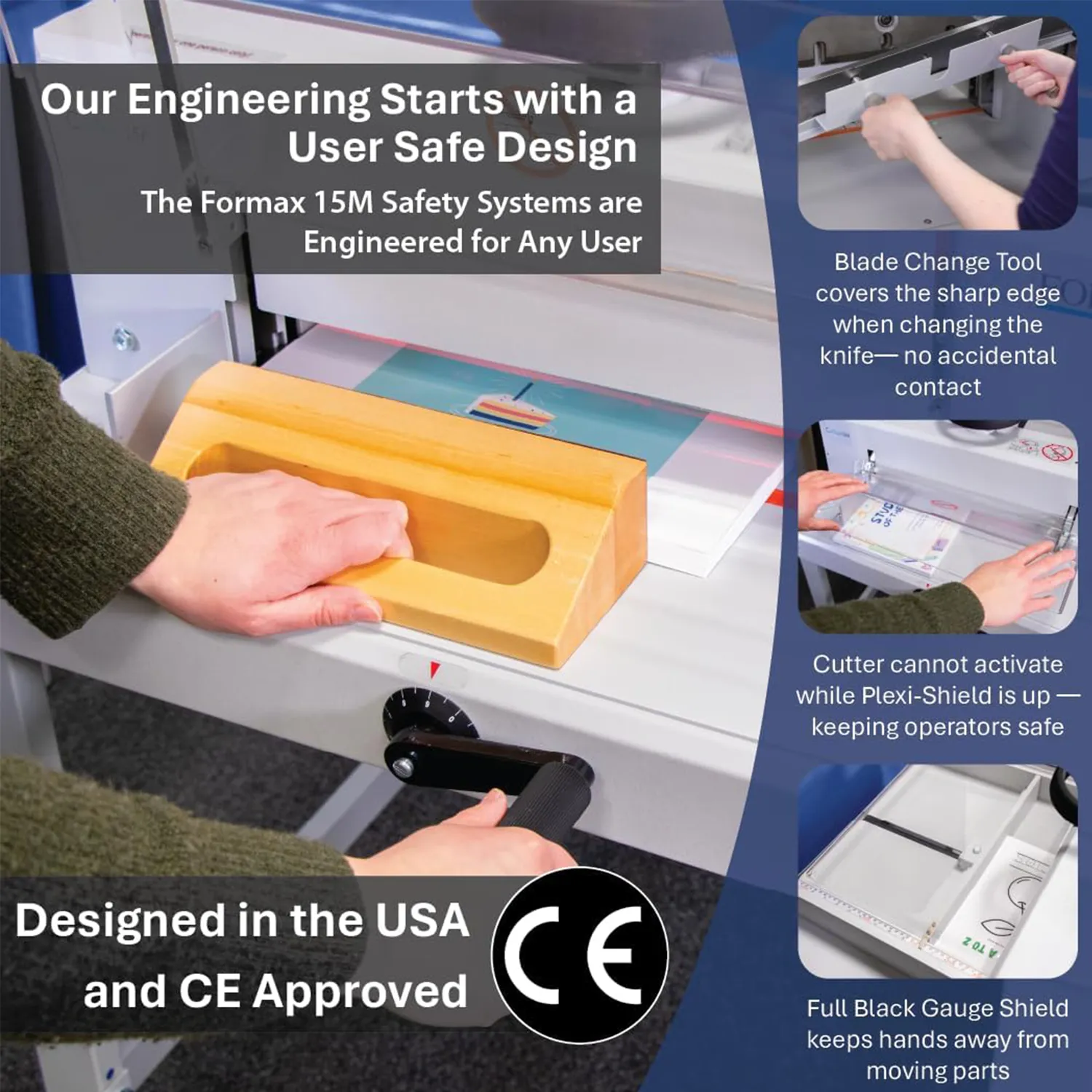 FORMAX Cut-True 15M Manual Guillotine Cutter