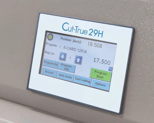 Cut-True 29H Hydraulic Guillotine Cutter