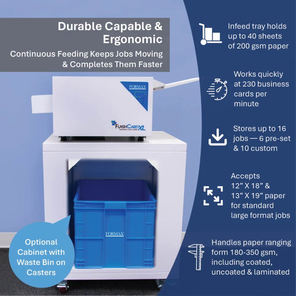 FlashCard XL Business Card Cutter