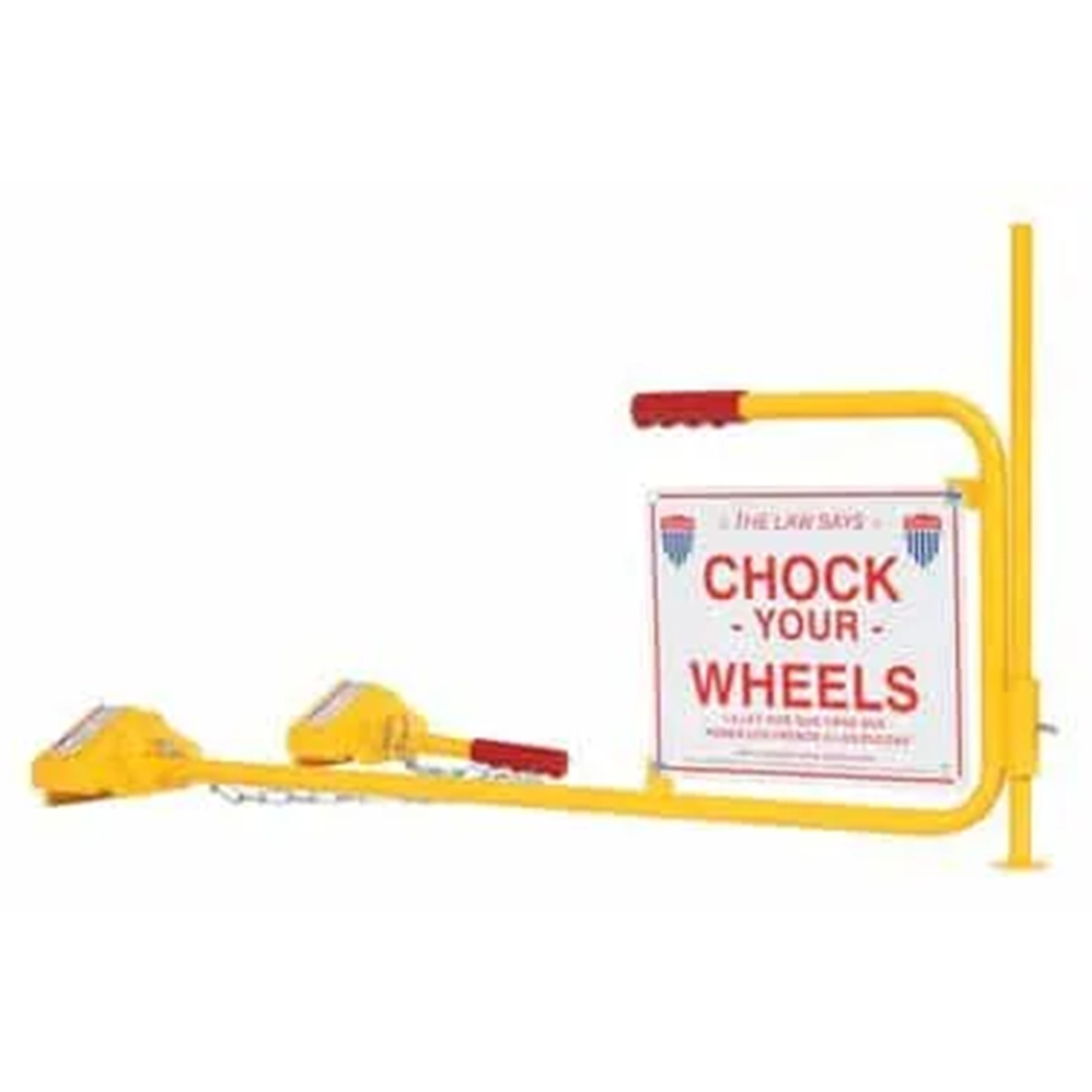 Vestil ( Steel Single Rail Chock with Flag Rail Chock SRC/FRC )