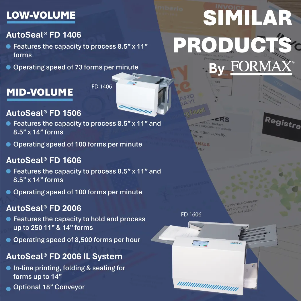 FORMAX FD 1202 Auto Seal