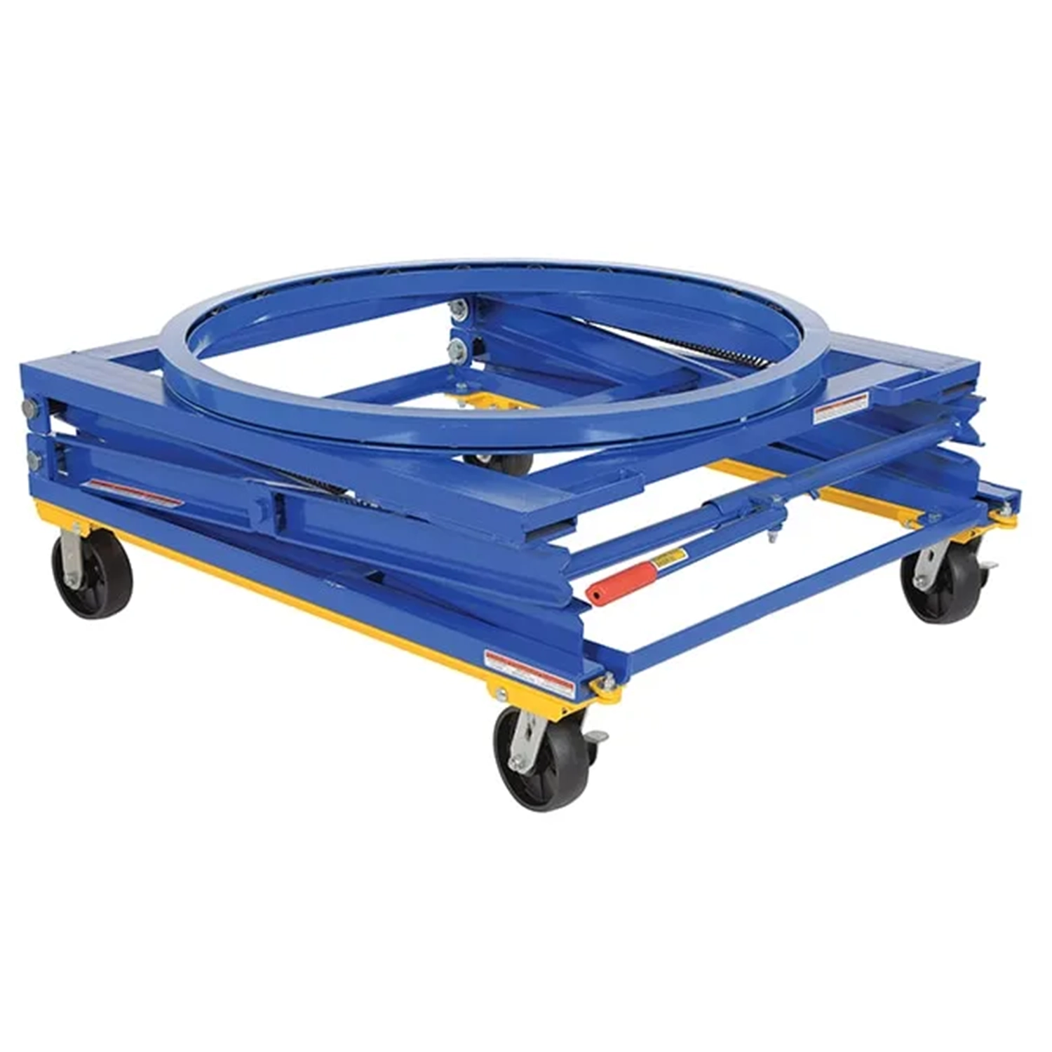 Vestil (Steel Adjustable Pallet Carousel Stand with Casters PS-4045/CA-CK )