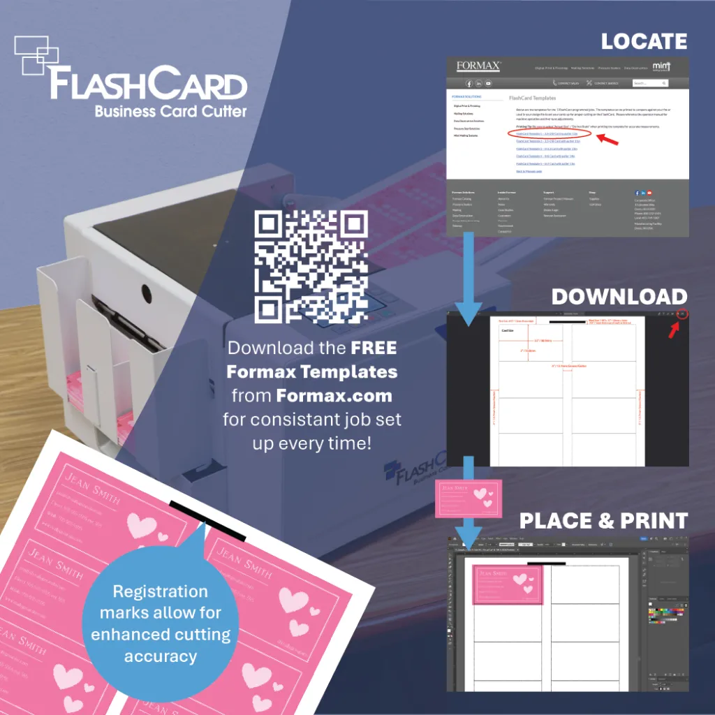 FlashCard Business Card Cutter